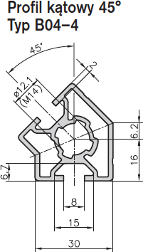 Profile bazy 30 mm