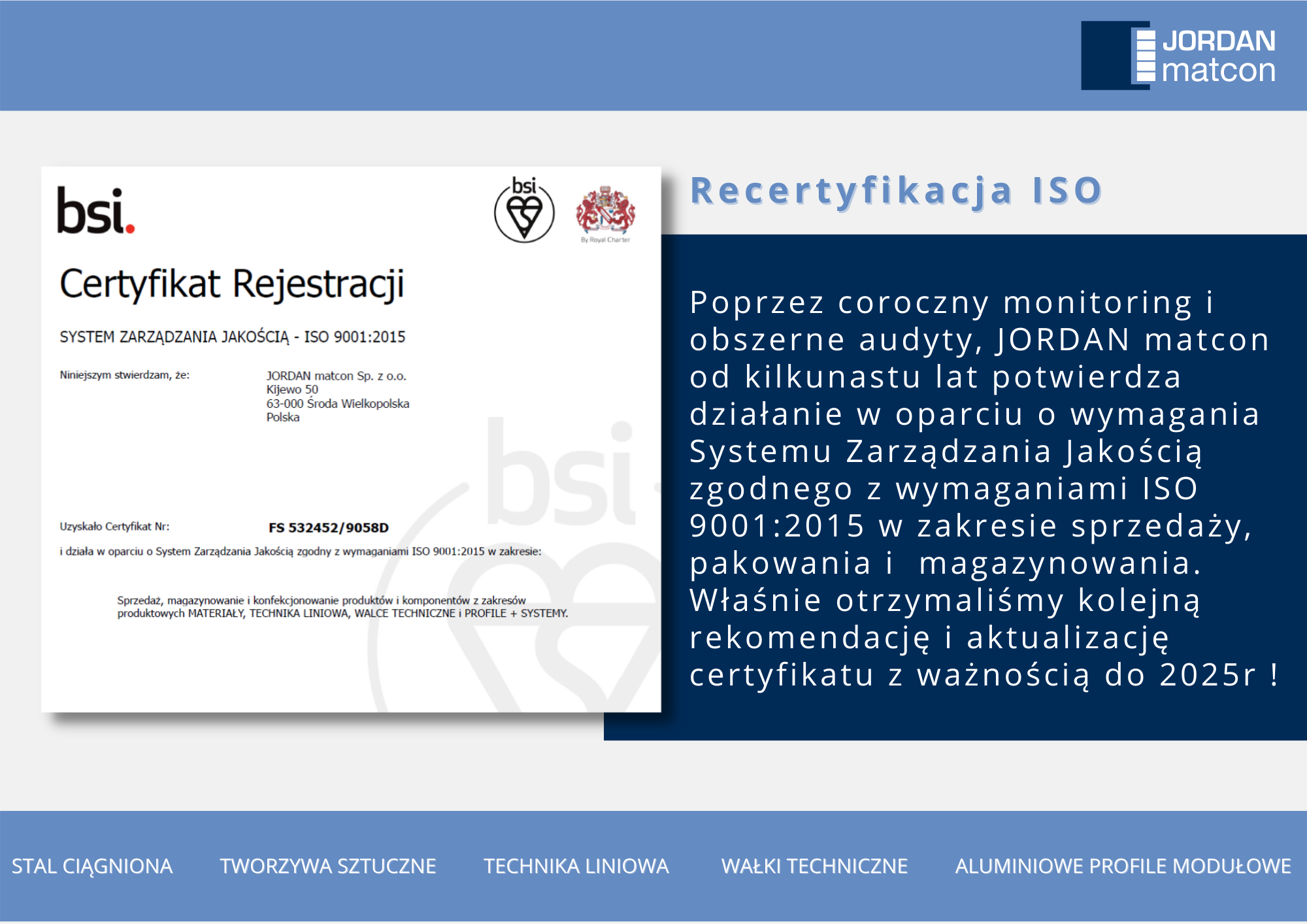 Recertyfikacja ISO Recertyfikacja ISO