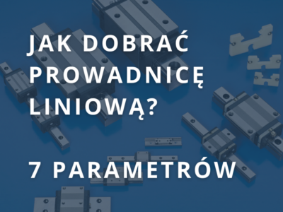 Prowadnica liniowa z szyną profilową i wózkiem